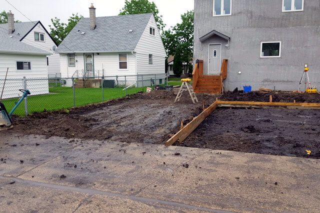 Yeryk Concrete Winnipeg, Site Preparation